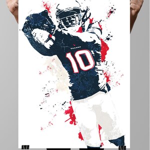 Fan art poster, DeAndre Hopkins, Houston Texans Poster, Wall art, Sports Poster, Fan art, Wall Art, Sports art, Sports Print, Kids Decor