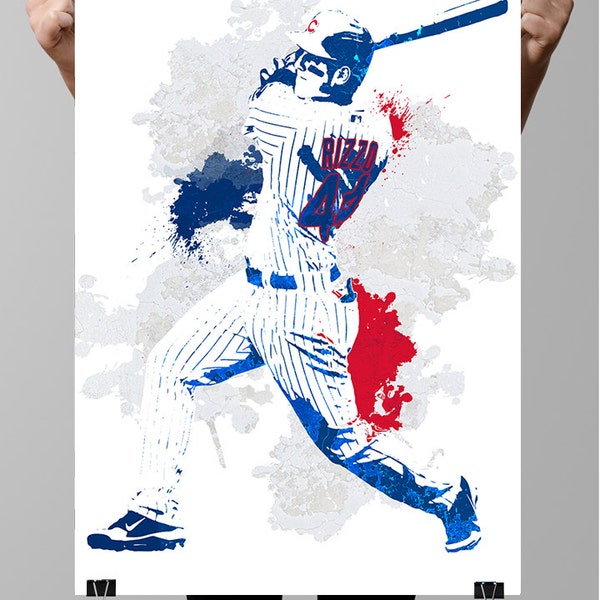 Anthony Rizzo Chicago Cubs Poster