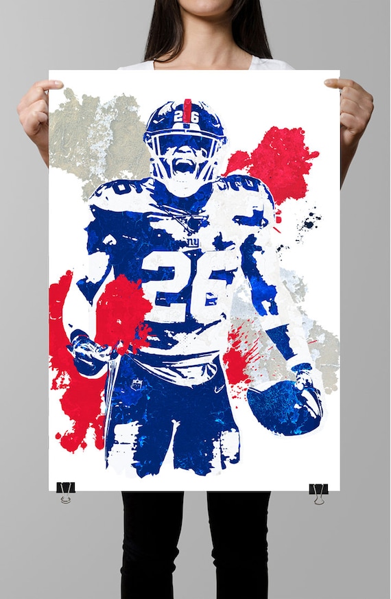 NFL New York Giants - Saquon Barkley 22 Wall Poster, 22.375 x 34