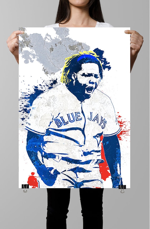 Vladimir Guerrero Jr. Art Poster: Toronto Blue Jays Fan Art Print