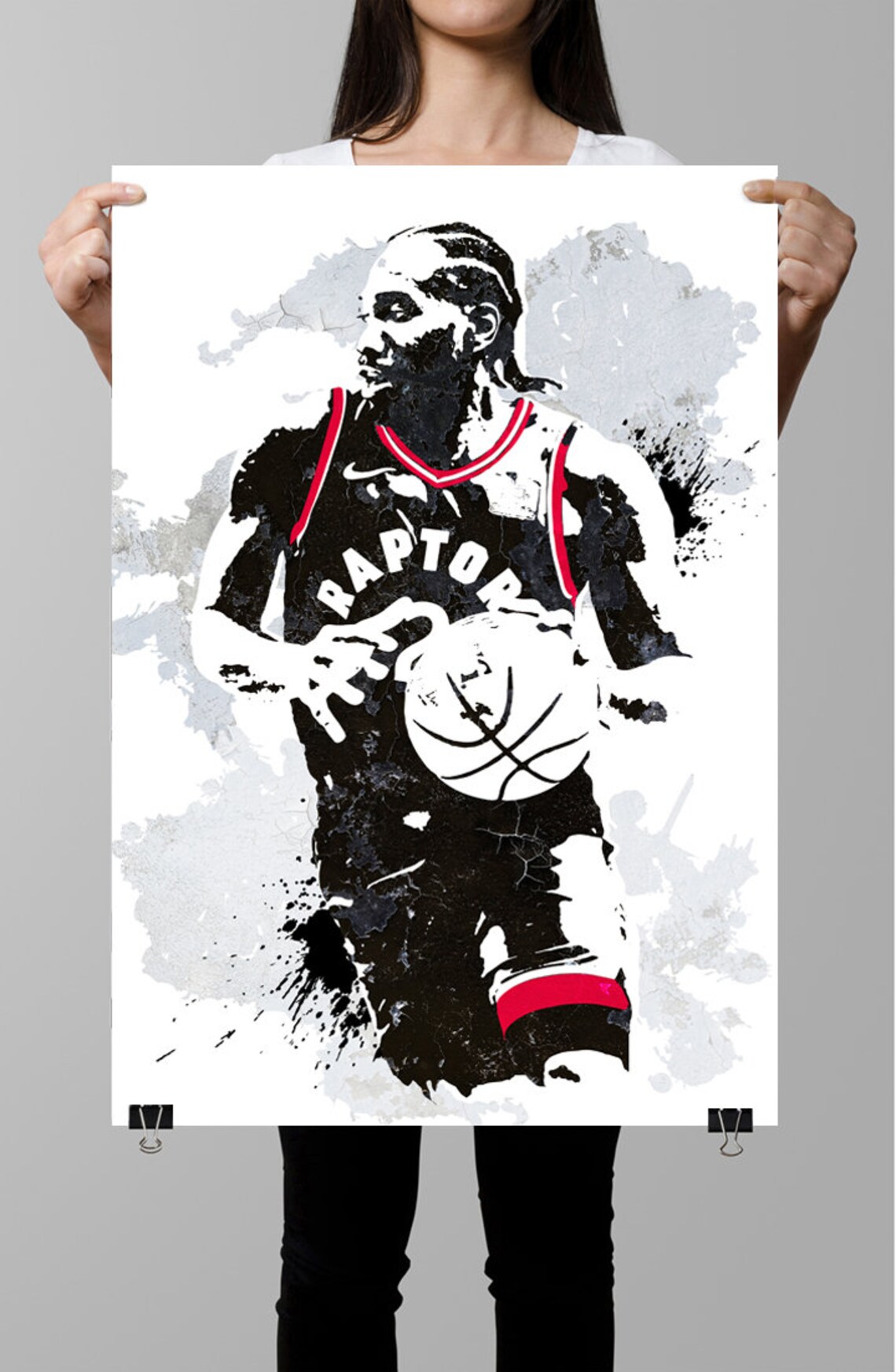 Fan Art Poster Kawhi Leonard Toronto Raptors Wall Art - Etsy