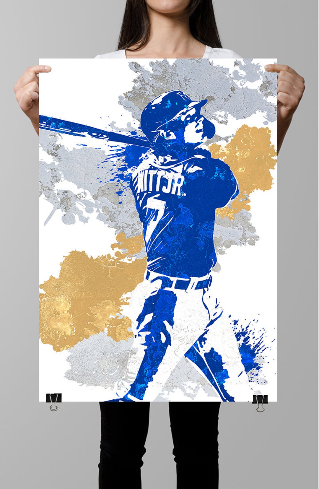 Bobby Witt Jr. Kansas City Royals Sports Poster Fan Art 