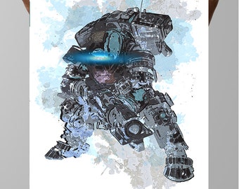 Titanfall 2 - Scorch - Fan Art Poster, Titan, Gamer art, Geek, Geek Culture, Gamer Posters