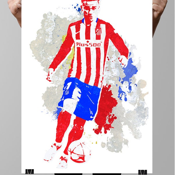Carte Postale Dédicacée Par Antoine Griezmann - Autographe France - Bayern Munich