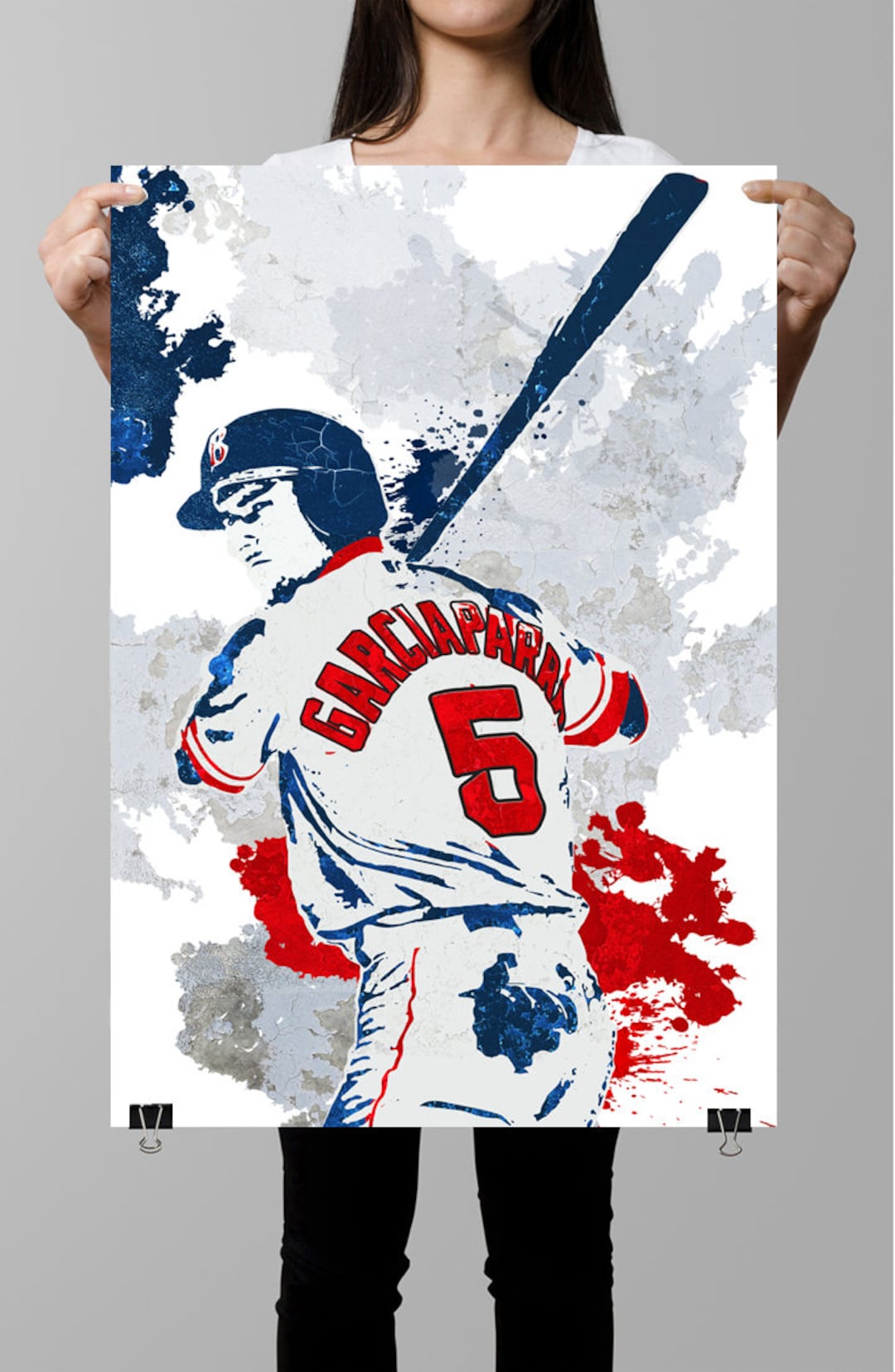 Nomar Garciaparra Boston Red Sox Sports Poster Fan Art 