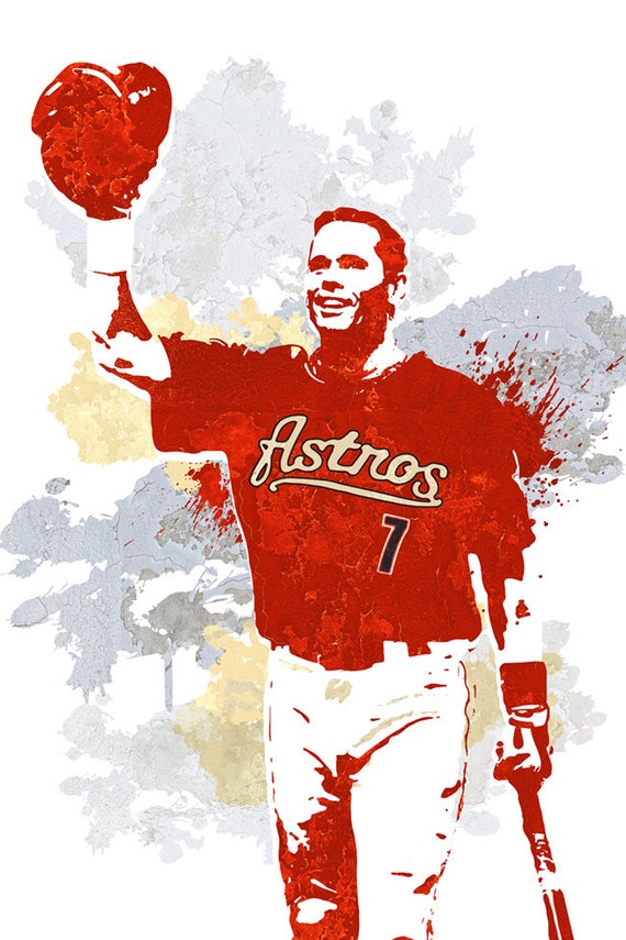 Buy Craig Biggio Houston Astros Poster Sport Poster Wall Art Online in  India 