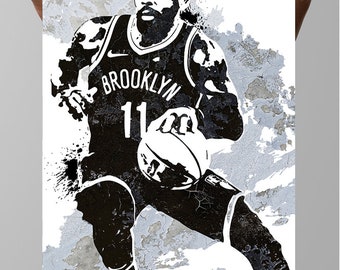Kyrie Irving Brooklyn Nets Poster: Sports Art Print