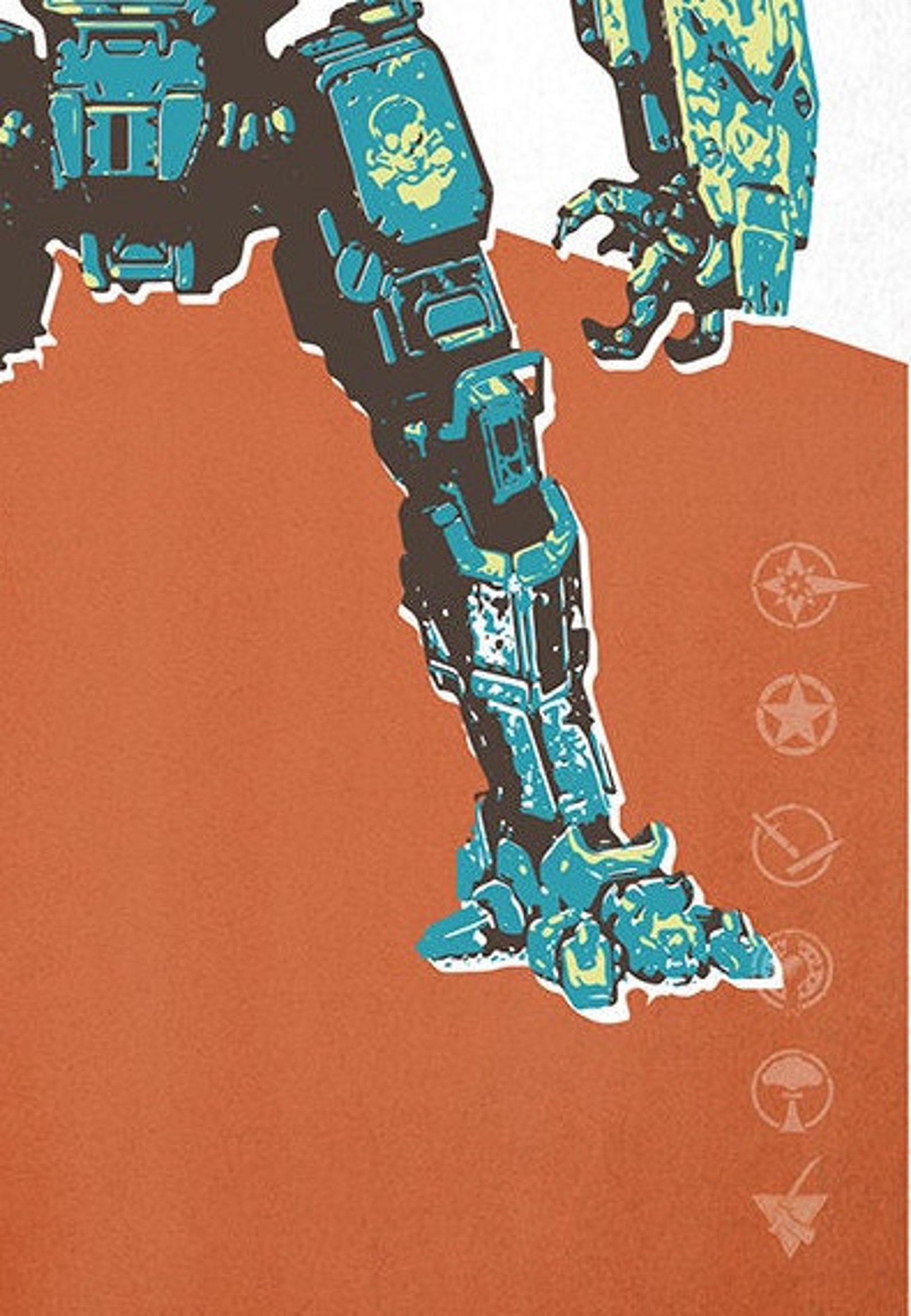Mechwarrior Centurion Battletech Modern Gaming Posters - Etsy