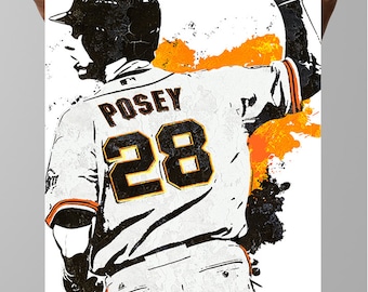 Gerald Dempsey "Buster" Posey III San Francisco Giants Poster