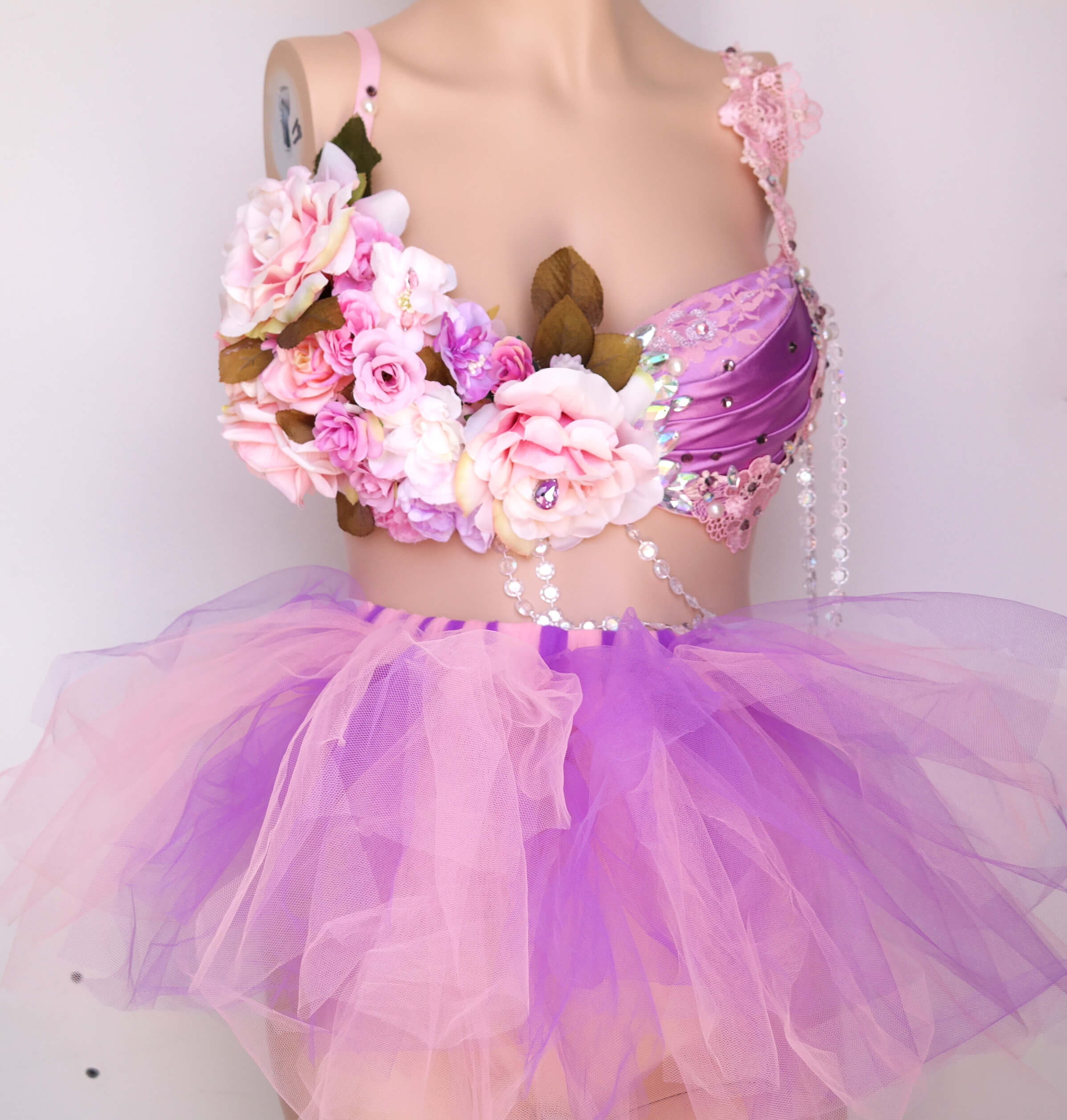 Adult Fairy Costume Fairy Rave Bra and ...