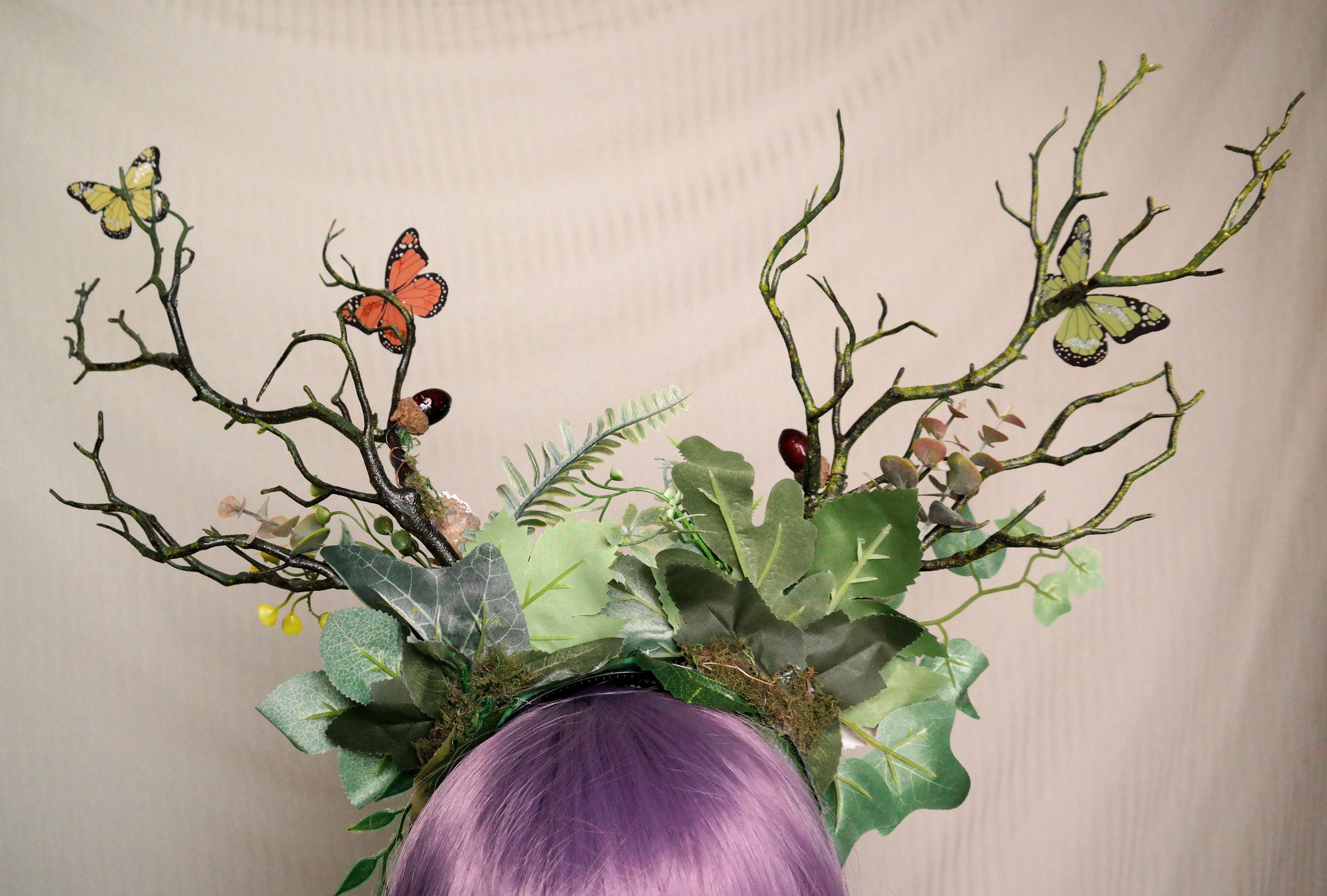 Fairy Crown, Forest Fairy Headdress, Forest Fairy Costume 