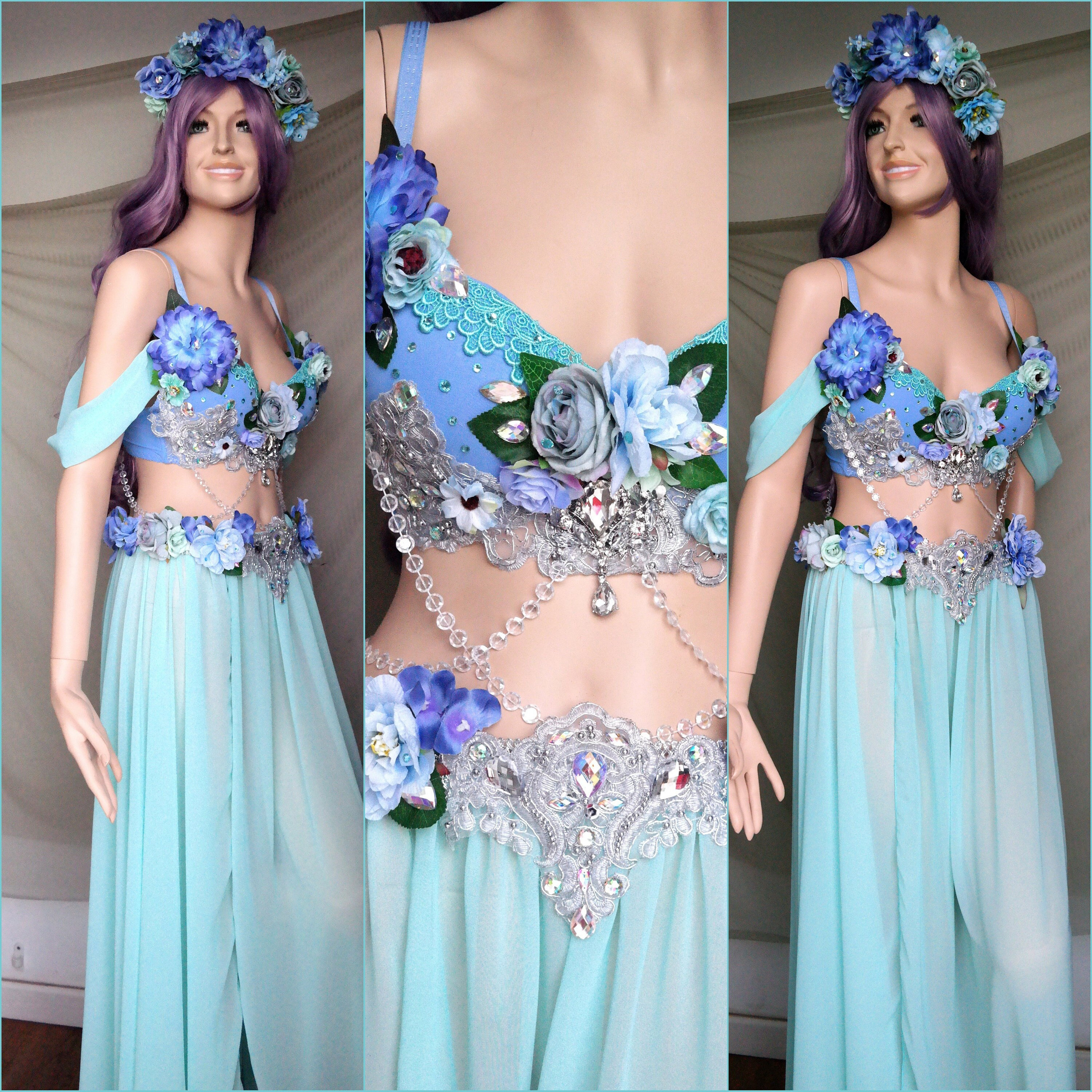 green emerald velvet dress DokiDoki-R Anime Sword Art Online Yuuki Asuna Cosplay Fairy Queen Cost –  dokidokicosplay main image 1