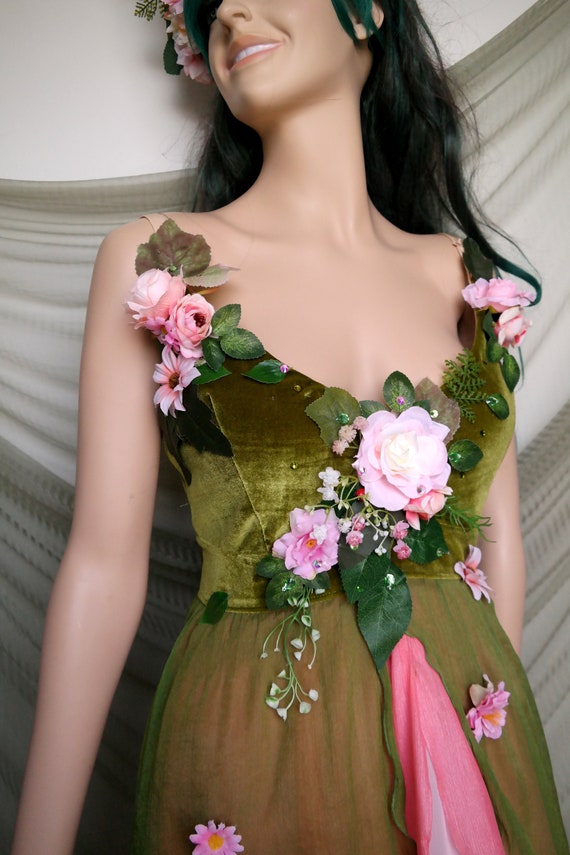 fairy dress for women nearby Aurora's Green Fairy Dress Green / S main image 0