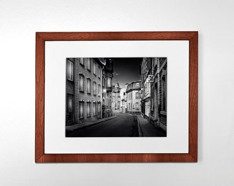 Rue Couillard – Couillard Street, Old Quebec, Vieux-Québec - Art Print with Mat, 11x14 in or 8x10 in