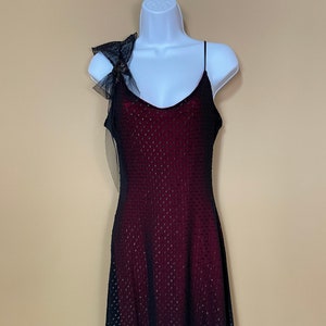 VINTAGE Betsey Johnson vamp dress women's size 10