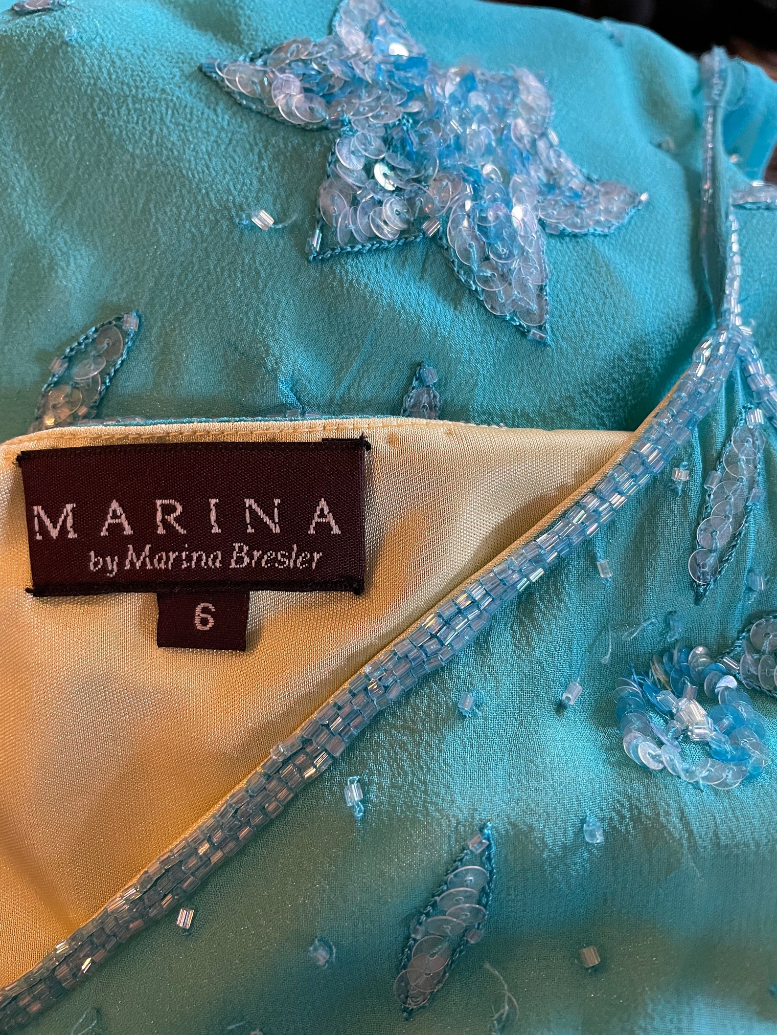 Marina Bresler Dress Size 12