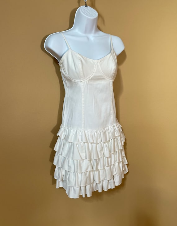 VINTAGE Betsey Johnson White Dress 80s/90s Y2k Madonna VINTAGE Betsey Johnson White Dress 80s/90s Y2k Madonna