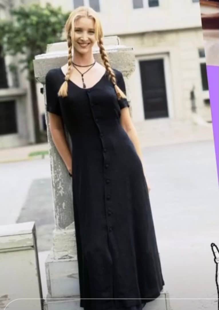 VINTAGE 90s Betsey Johnson Long Black Dress - Etsy