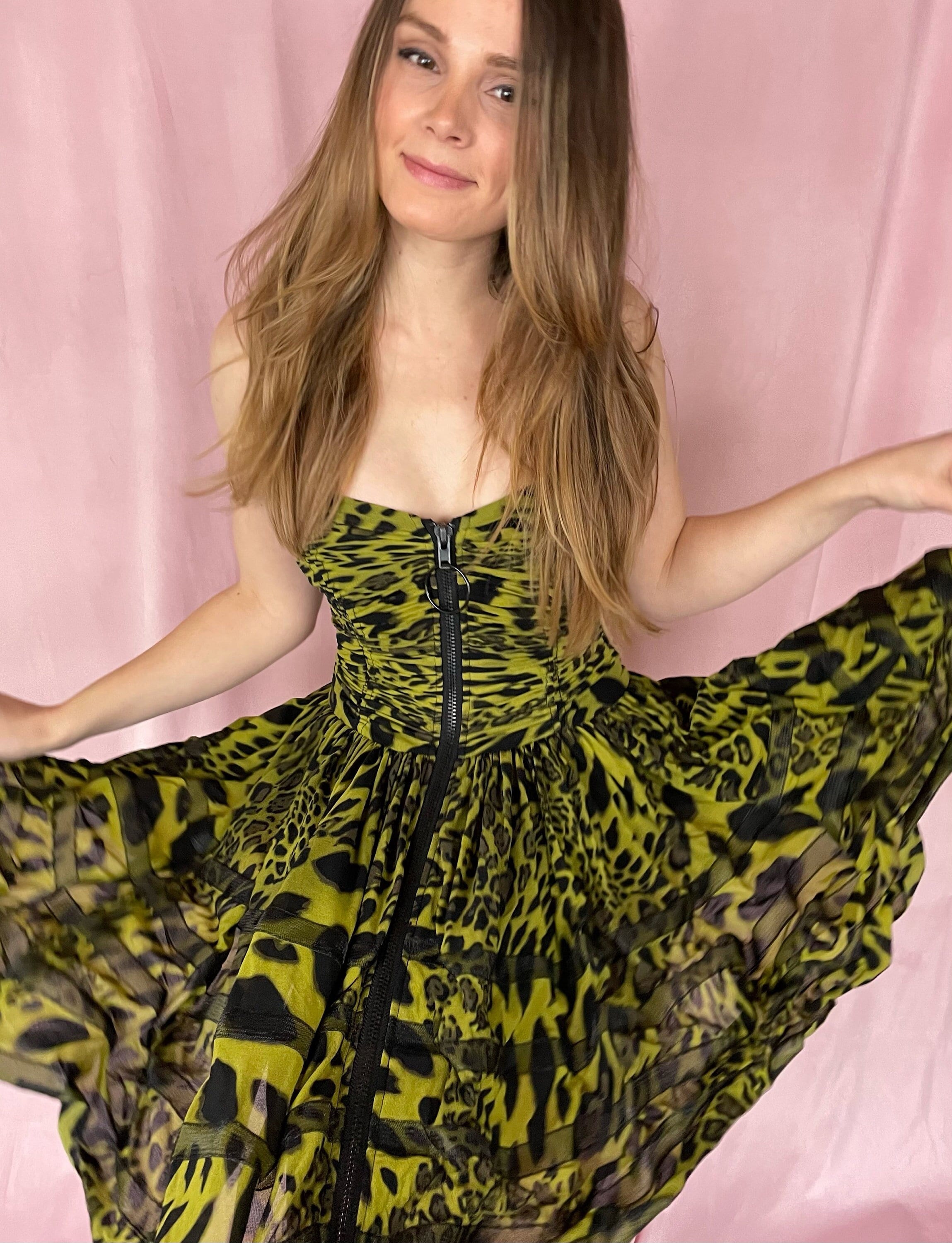 Betsey Johnson Leopard Dress