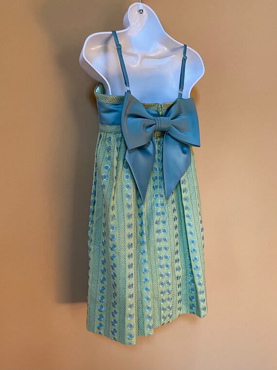 VINTAGE Betsey Johnson dress, removable bow - image 7