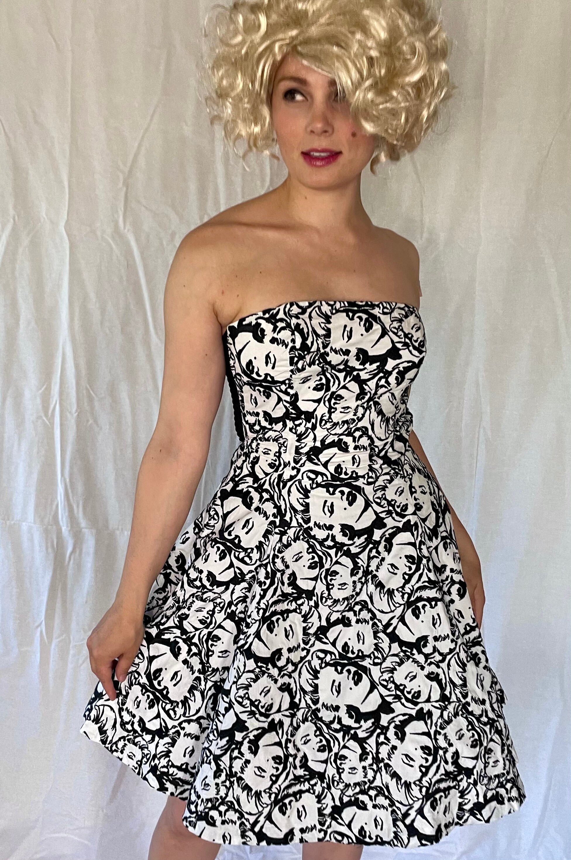 Marilyn Monroe Betsey Johnson - Etsy