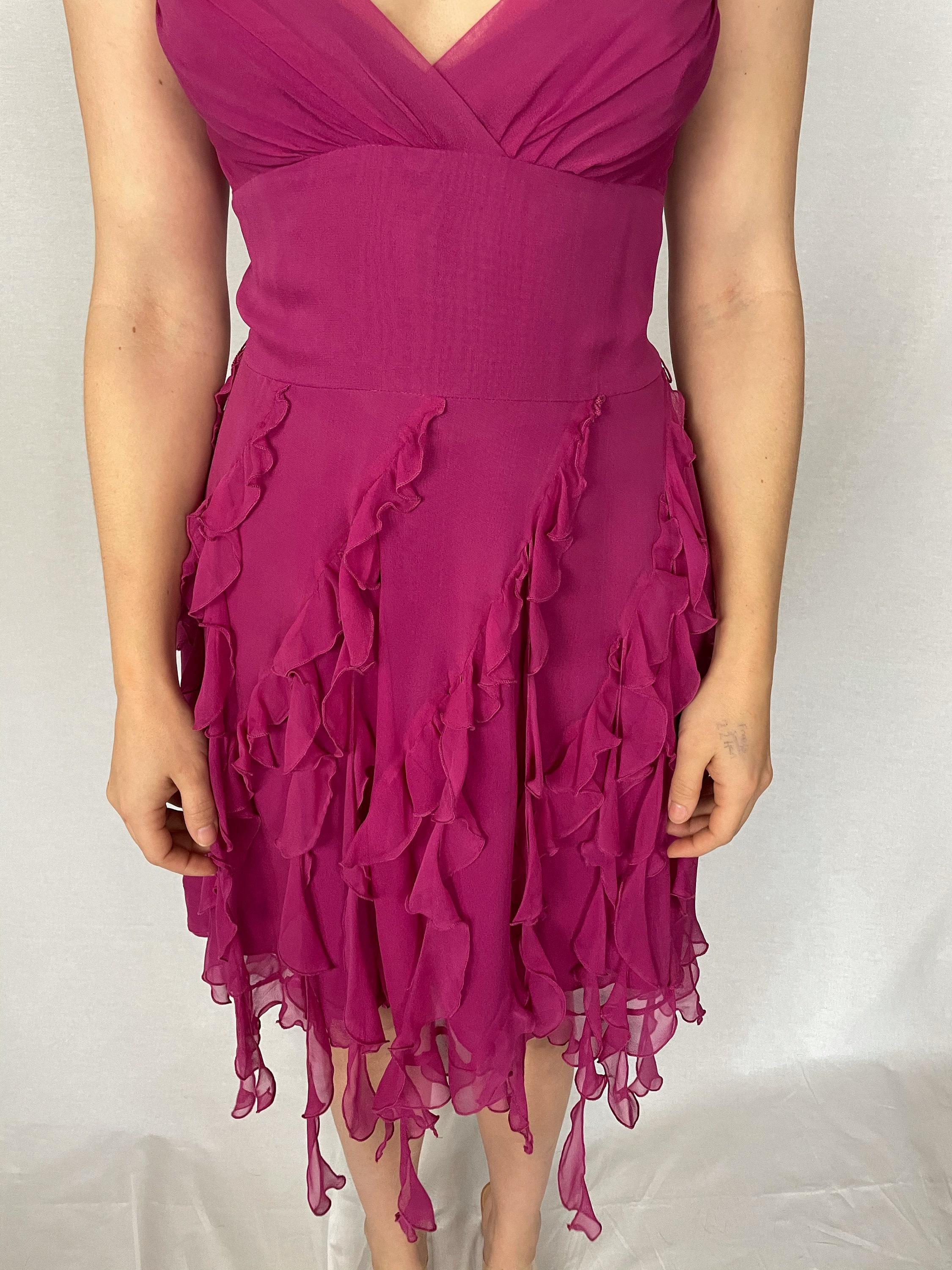 gown dress red Ladivine Dress CD889, Formal Evening Gown Red / 2