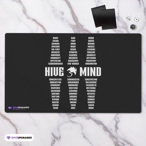 Hive Mind - Playmat - Magic the Gathering Slivers Creatures Tribe EDH 24" x 14" MTG-kaartmat