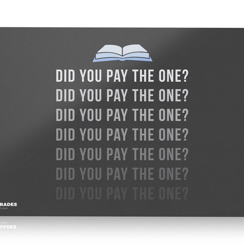 Triggers Playmat Magic the Gathering Funny 24x14 Etsy