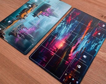 Sorcery TCG Playmat: His Wrath, 2-player Card Game Mat (39