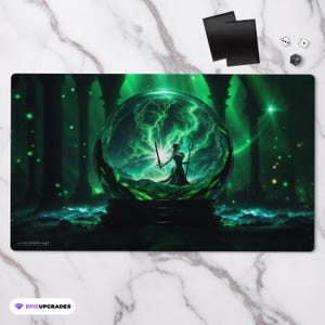 Fate Foreseen Reimagined Playmat - 24&quot;x14&quot; Flesh and Blood Card Mat Accessories FAB Zones