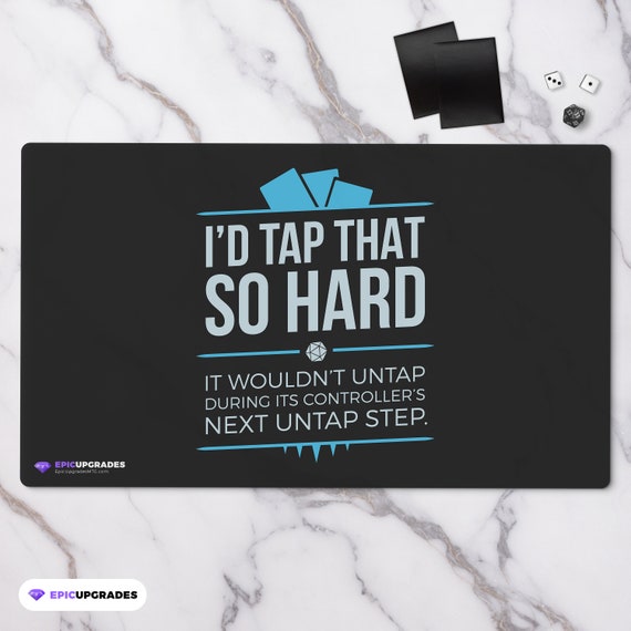 Tap That Playmat - Magic the Gathering 24"x14" Funny Custom MTG Card Mat -  Etsy