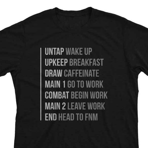 Phases of Life - Magic the Gathering FNM Player Unisex T-Shirt or Hoodie for MTG