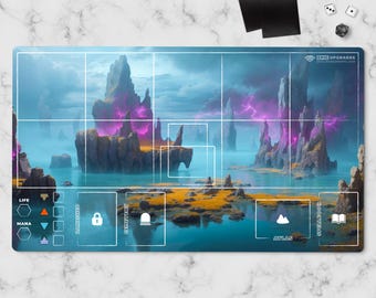 Sorcery TCG Playmat: Light Through Universe, 2-player Game Mat (39