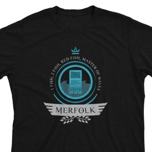 Merfolk Life Magic the Gathering Modern T-shirt o felpa con cappuccio unisex