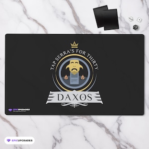 Commander Daxos Playmat - Magic the Gathering 24"x14" Zwrócona mata do kart EDH MTG
