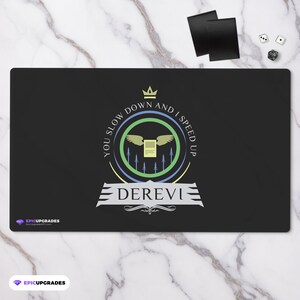 Commander Derevi Playmat - Magic the Gathering 24&quot;x14&quot; Custom Empyrial Tactician EDH Stax MTG Card Mat