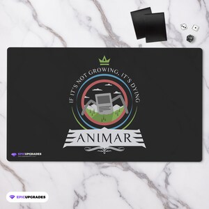 Commander Animar Playmat - Magic the Gathering EDH 24"x14" Soul of Elements Eldrazi Custom MTG Card Mat