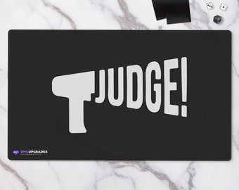 JUDGE! - Magic the Gathering 24"x14" Funny Custom Playmat MTG Card Mat