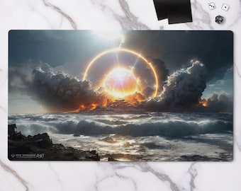 Lake of the Dead Play Mat Signed by Pete Venters MTG Magic the