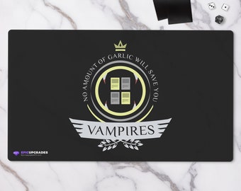 Vampires Playmat - Magic the Gathering 24"x14" Tribal Archetype Custom MTG Card Mat