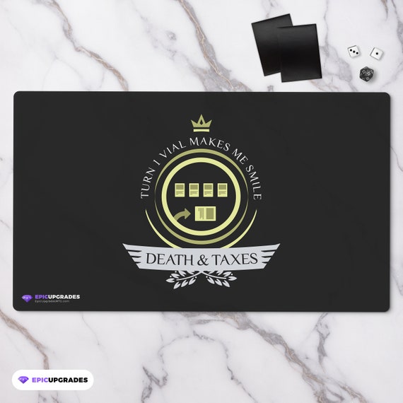 Death and Taxes Life Playmat - Magic the Gathering 24"x14" Modern Legacy Archetype Custom MTG Card Mat - Etsy Death and Taxes Life Playmat - Magic the Gathering 24"x14" Modern Legacy Archetype Custom MTG Card Mat - Etsy