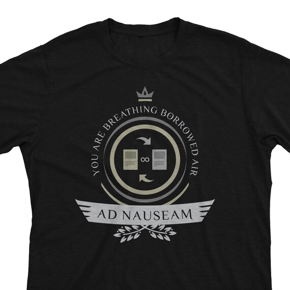 Ad Nauseam Life Magic the Gathering Modern Combo Player Unisex T