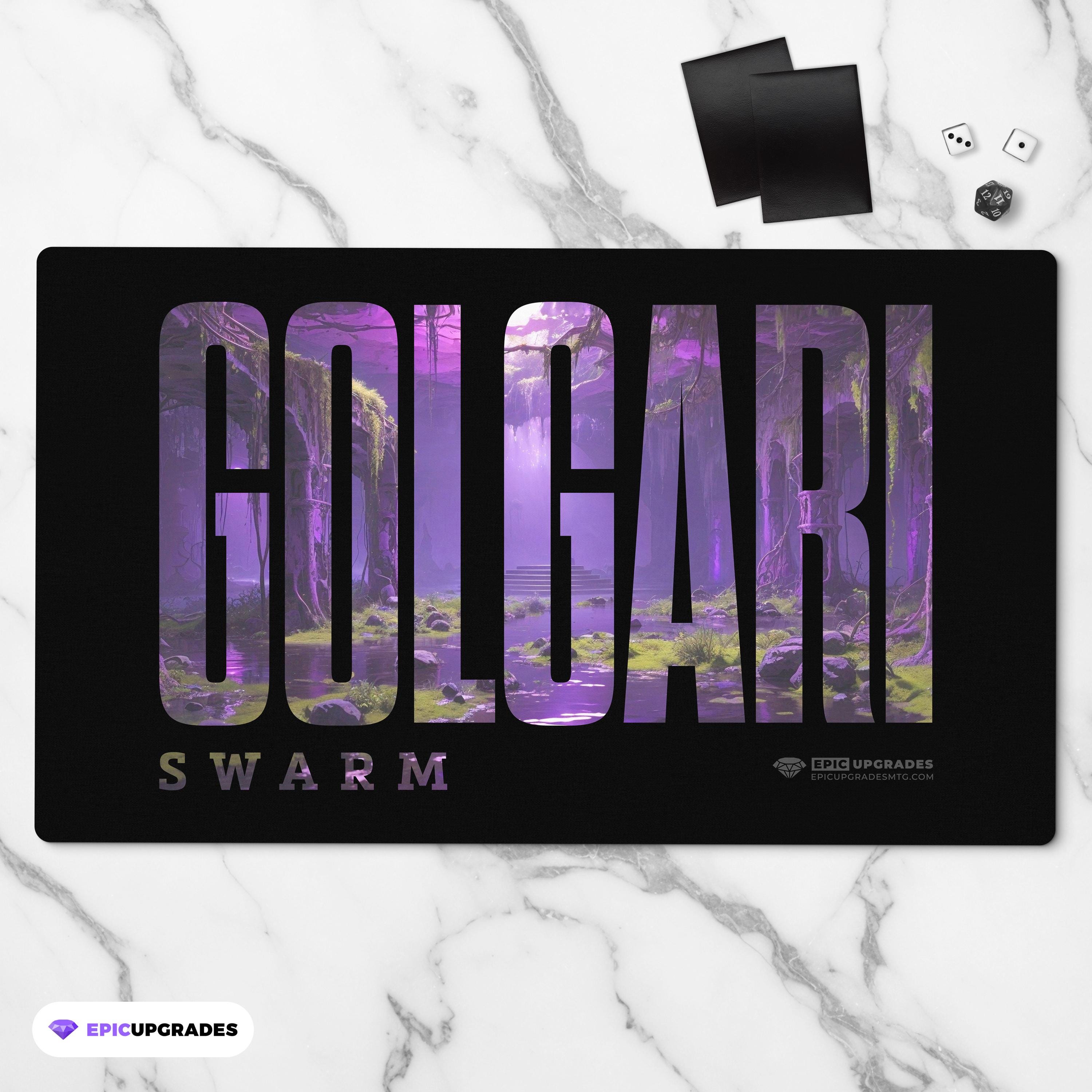 Golgari Swarm Playmat for MTG Player Gift for Magic the Gathering