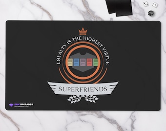 Superfriends Life Playmat - Magic the Gathering Planeswalkers 24"x14" Custom MTG Card Mat