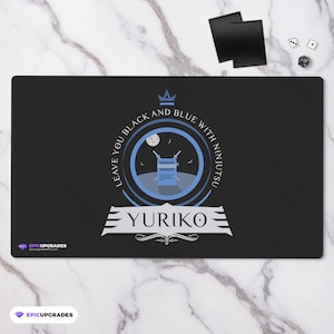 Commander Yuriko Playmat - Magic the Gathering 24&quot;x14&quot; Tiger&#39;s Shadow Custom EDH MTG Card Mat