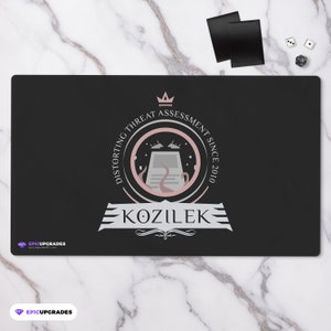 Commander Kozilek Playmat - Magic the Gathering 24&quot;x14&quot; Colorless Eldrazi Custom EDH MTG Card Mat