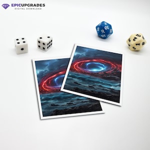 Descarga digital / Arte personalizado inspirado en Cyclonic Rift para fundas MTG / 2,5" x 3,5" JPG Art Magic the Gathering (no es un producto físico)