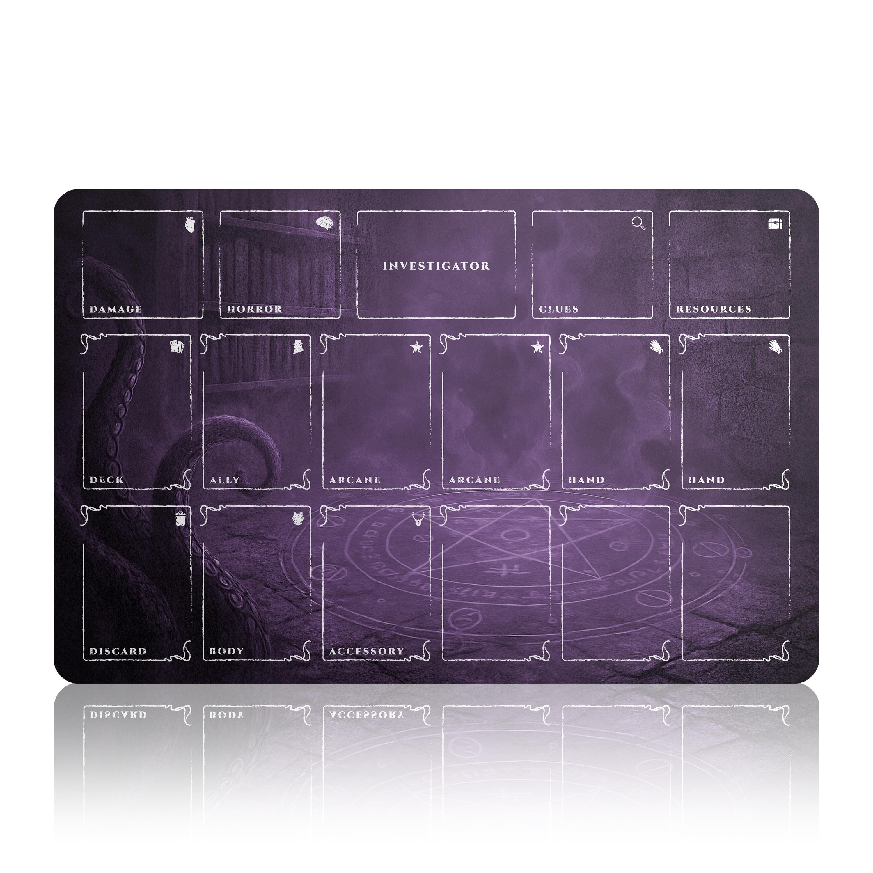 Arkham Horror Card Game Player Mat 17x11 LCG Investigator Game Mat With Deck Zones 5 Colors Options Non-slip Stitched Edges Playmat - Etsy Arkham Horror Card Game Player Mat 17x11 LCG Investigator Game Mat With Deck Zones 5 Colors Options Non-slip Stitched Edges Playmat - Etsy
