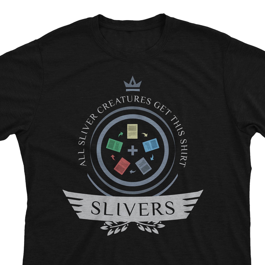 Slivers Life Magic the Gathering Modern EDH Commander Unisex T