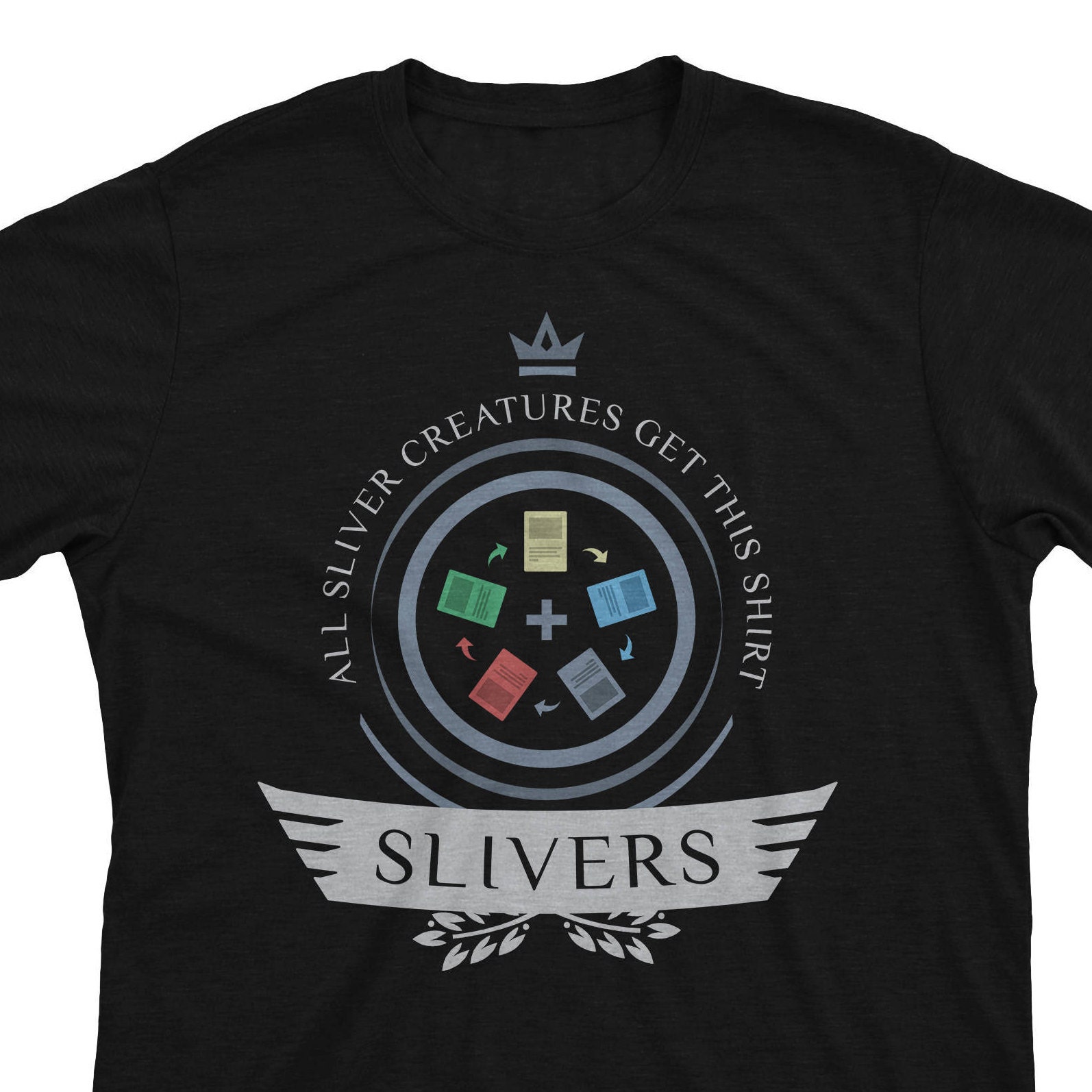 Slivers Life Magic the Gathering Modern EDH Commander Unisex T